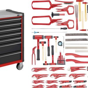 Hazet 179NX-7/65ALU Stół warsztatowy na kółkach (D x S x W) 786 x 518 x 1020 mm czerwony Hazet 179NX-7/65ALU Stół warsztatowy na kółkach (D x S x W) 786 x 518 x 1020 mm czerwony