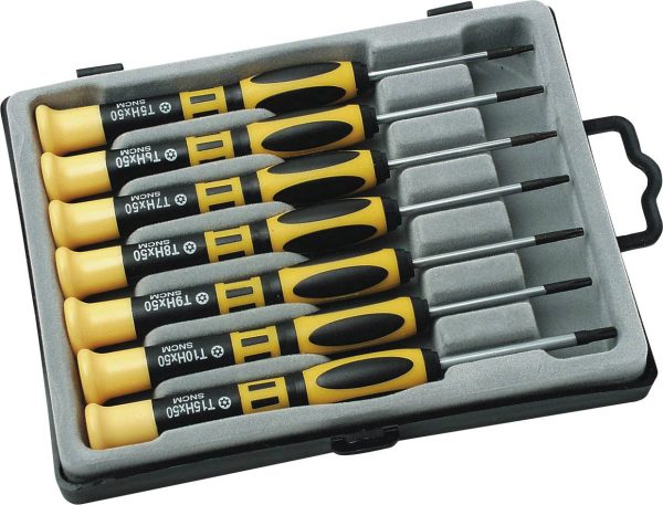Brüder Mannesmann M11730 Zestaw narzędzi 7 szt.