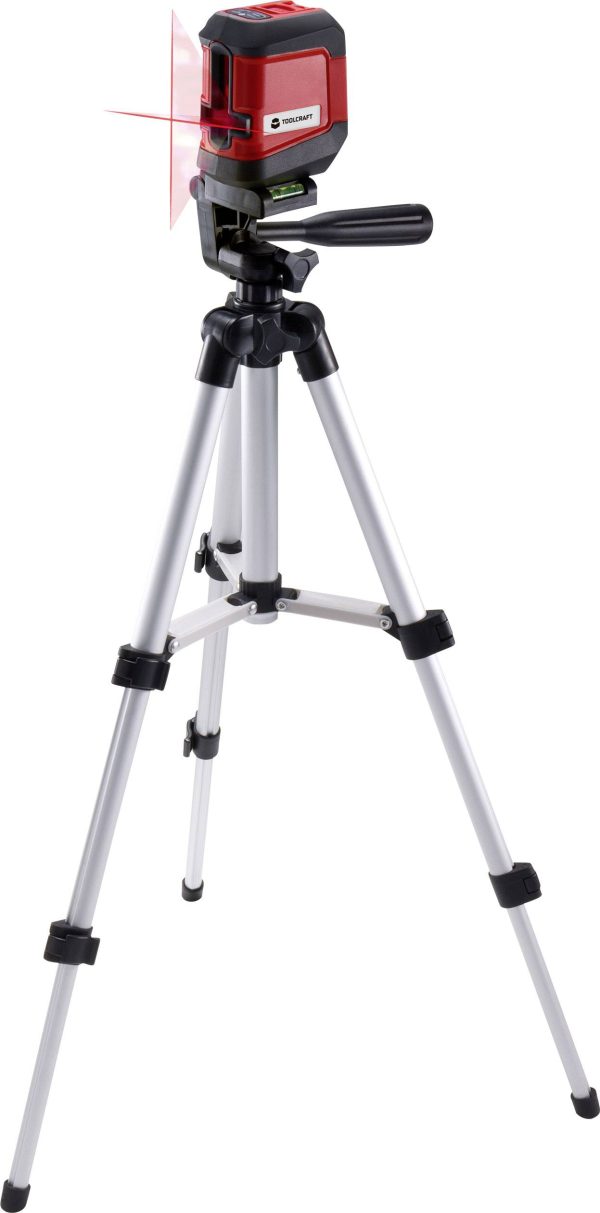 Laser krzyżowy TOOLCRAFT CL8 TO-6425604 Maksymalny zasięg: 8 m