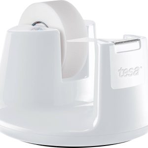 tesa Dozownik taśmy tesafilm Compact biały Maksymalna szerokość rolki: 19 mm Maksymalna długość rolki 33 m zaw. rolkę fi tesa Dozownik taśmy tesafilm Compact biały Maksymalna szerokość rolki: 19 mm Maksymalna długość rolki 33 m zaw. rolkę fi