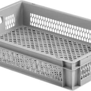 Alutec 75050 Pudełko z tworzywa sztucznego kratowana (D x S x W) 600 x 600 x 120 mm szary 1 szt. Alutec 75050 Pudełko z tworzywa sztucznego kratowana (D x S x W) 600 x 600 x 120 mm szary 1 szt.