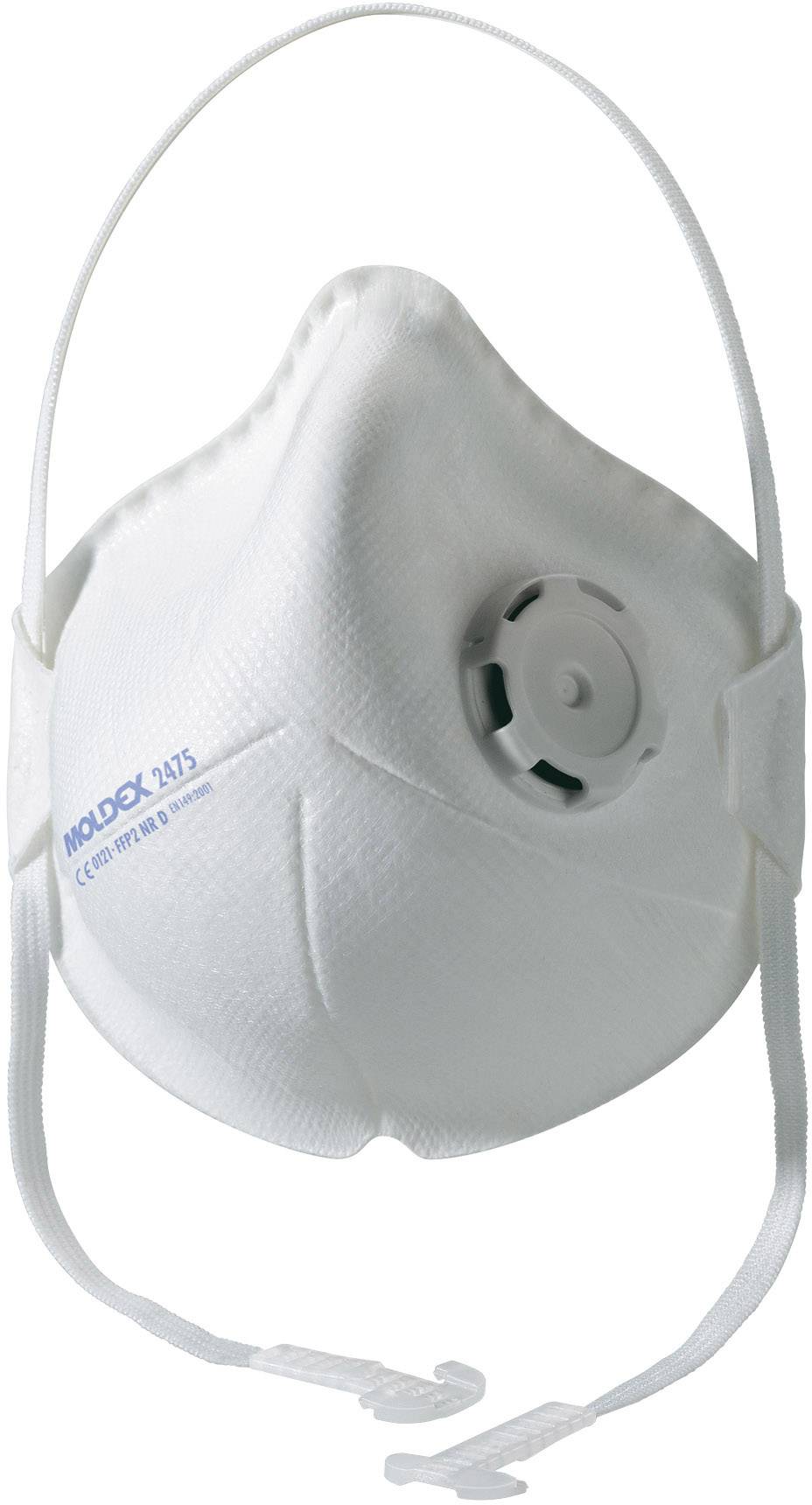 Moldex Smart Pocket 247501 Maska przeciwpyłowa z wywietrznikiem FFP2 D 10 szt. EN 149:2001, EN 149:2009 DIN 149:2001, DI - obrazek 1