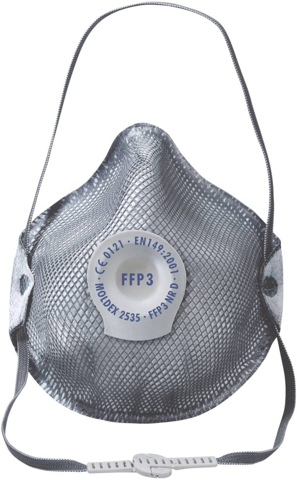 Moldex 253501 Maska przeciwpyłowa z wywietrznikiem FFP3 D 10 szt.
