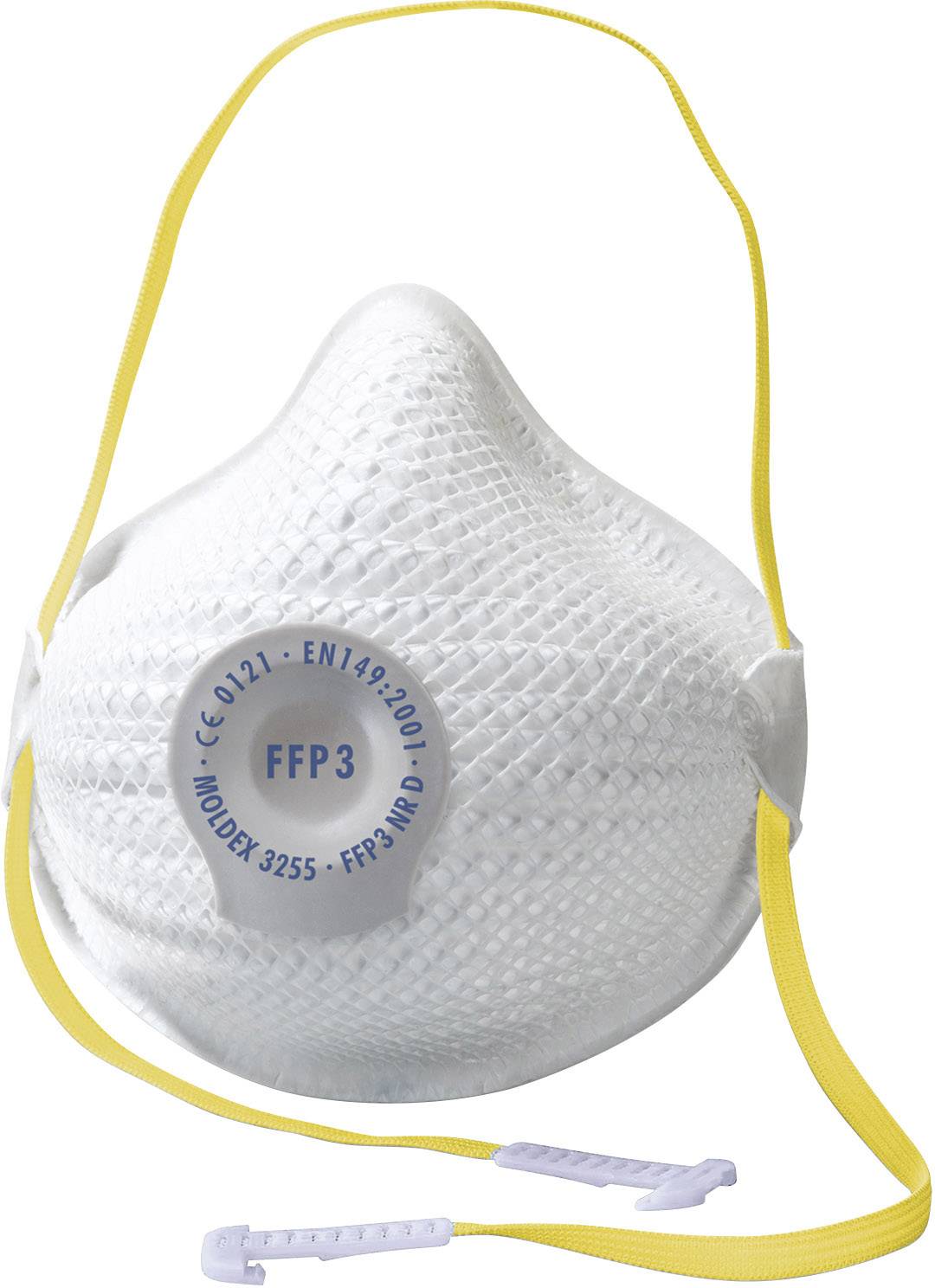 Moldex Air 325501 Maska przeciwpyłowa z wywietrznikiem FFP3 D 10 szt. EN 149:2001, EN 149:2009 DIN 149:2001, DIN 149:200 - obrazek 1