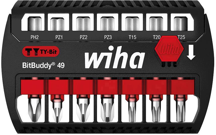 Bity Wiha 42116 1 szt. krzyżakowy Phillips, krzyżakowy Pozidriv, TORX Plus - obrazek 1