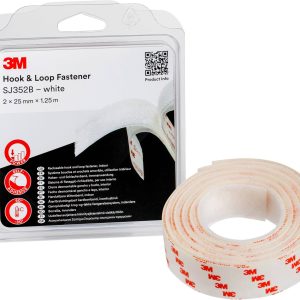 Taśma rzepowa 3M SJ352B SJ352W/IPS, (D x S) 1.25 m x 25 mm, 1 szt. Taśma rzepowa 3M SJ352B SJ352W/IPS, (D x S) 1.25 m x 25 mm, 1 szt.