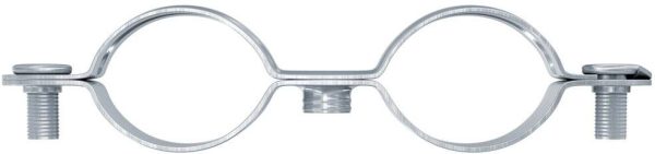 Fischer 545775 Zacisk dystansowy śrubowy metalowy, podwójny, AMD 20-23 180 mm 25 szt.